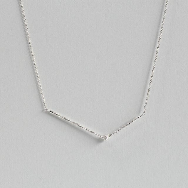 moca.arpeggio（モカ アルペジオ） / silver CN-9 Knot 結びネックレス - シルバー レディース 指輪 ギフト プレゼント 贈り物 アクセサリー ジュエリー 大人 上品 綺麗 20代 30代 40代 50代