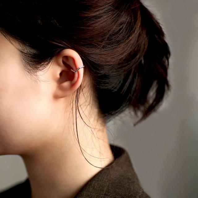 siki (シキ) / NNK-EC01S-SV / silver 七角形イヤーカフ - シルバー Sの通販は 5,500円