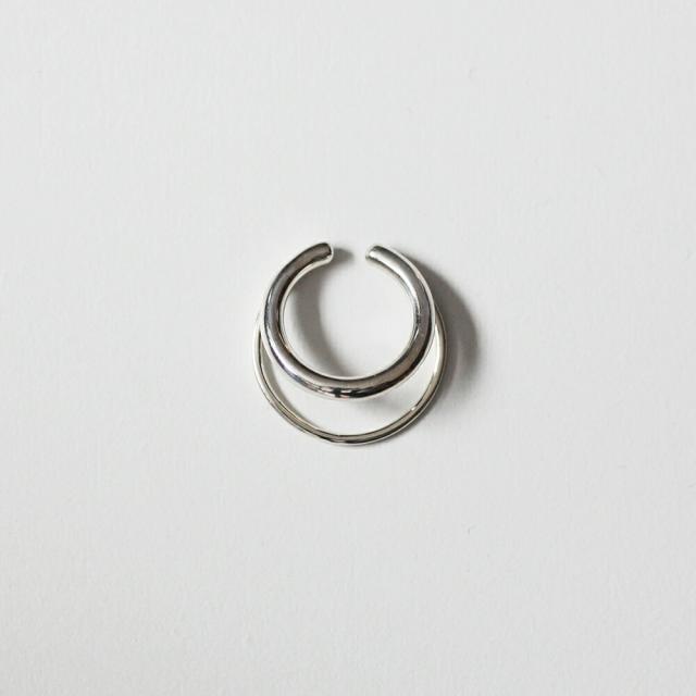 siki (シキ) / DL-EC-SV silver ダブルラインイヤーカフ シルバー 14,300円