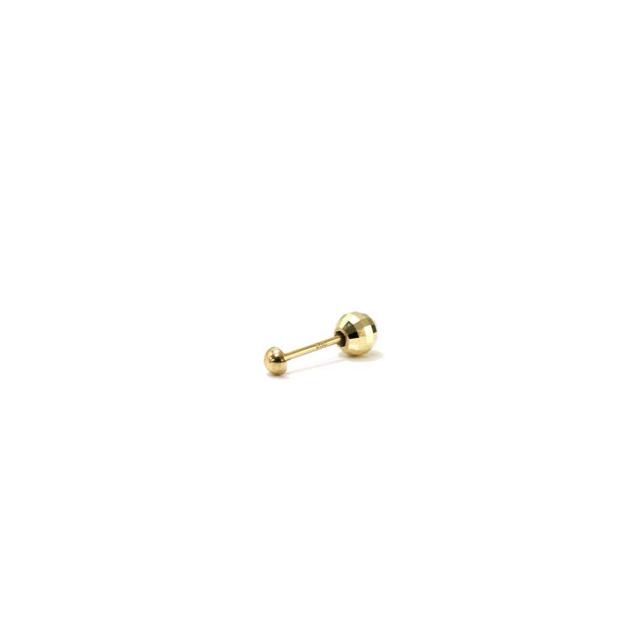 sinc (シンク) / K10YG ミラーボール キャッチ付き ミニ ピアス ゴールド (片耳タイプ) 10金 レディース ジュエリー アクセサリー ギフト プレゼント 贈り物 誕生日 クリスマス 20代 30代 40代 50代
