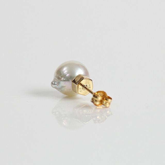 su（スウ） / hweapl01 HARDWEAR アコヤパールピアス - 全2色 (片耳タイプ) レディース ギフト プレゼント アクセサリー ジュエリー 20代 30代 40代 50代 60代_4
