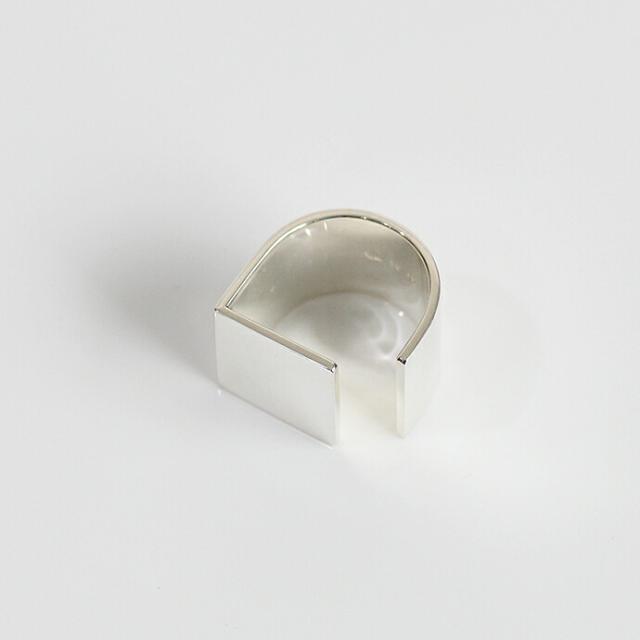su（スウ） / ujrgbk02 Ujoh × SU シルバーリング - ワイド レディース 指輪 記念日 ギフト プレゼント アクセサリー ジュエリー 20代 30代 40代 50代 60代_3
