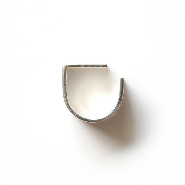 su（スウ） / ujrgbk02 Ujoh × SU シルバーリング - ワイド レディース 指輪 記念日 ギフト プレゼント アクセサリー ジュエリー 20代 30代 40代 50代 60代_4