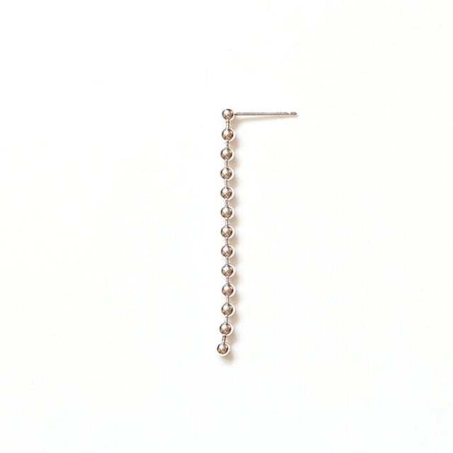 su（スウ） / dtea0101sv DOT シルバーボールチェーンピアス S  (片耳印字機) レディース 差し上げ物 差し上げ物 付属品 宝飾品 20代 30代 40代 50代 60代