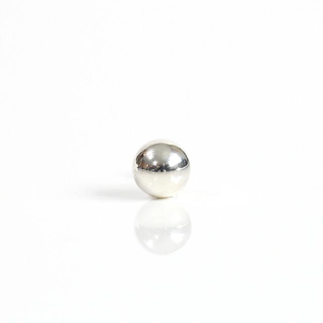 su（スウ） / dteabl01sv-M DOT シルバーボールピアス M (片耳タイプ) レディース ギフト プレゼント アクセサリー ジュエリー 20代 30代 40代 50代 60代