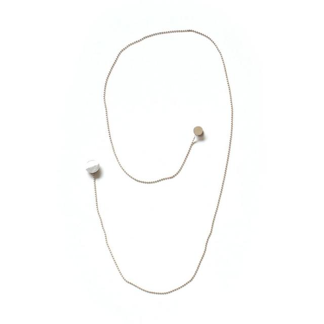 su（スウ） / ocisvncdc02 ORCI シルバーライン ディスクネックレス レディース ギフト プレゼント アクセサリー ジュエリー 20代 30代 40代 50代 60代_1