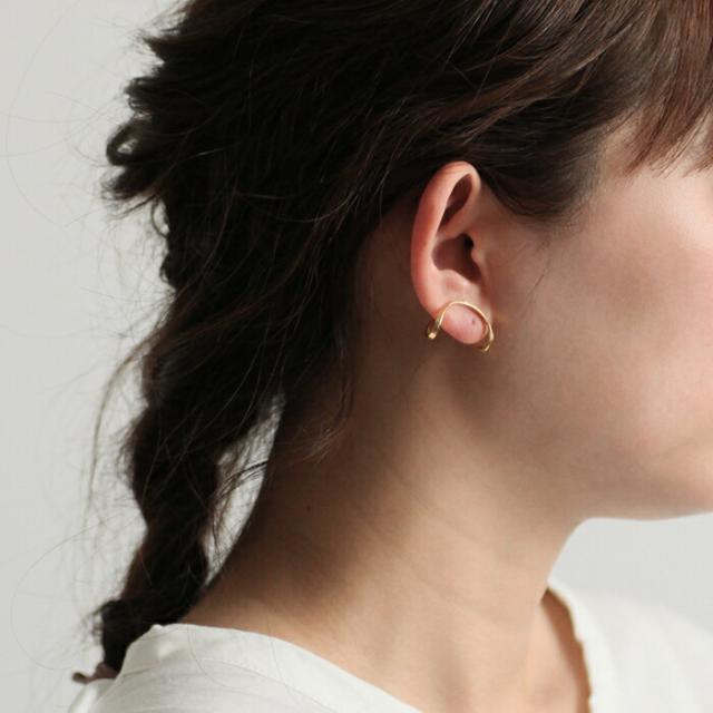 yum. （ヤム） / k18 ゴールド エタニティイヤリングMG (両耳タイプ) / Eternity-erM-18cの通販は 17,424円