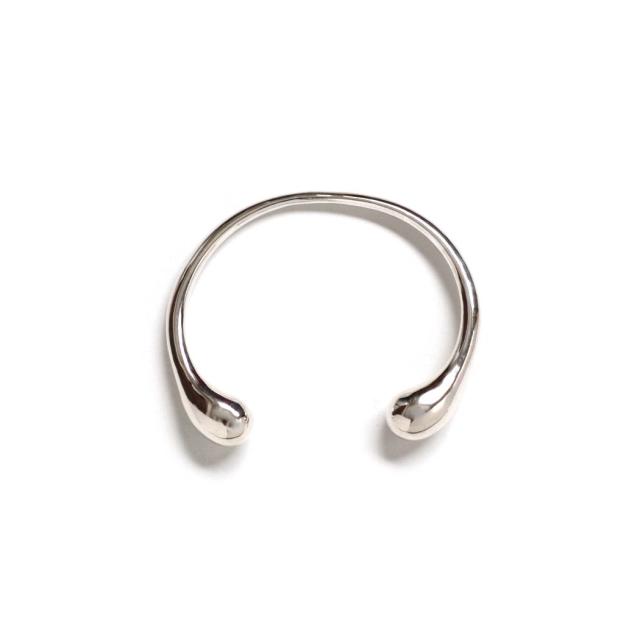 BYOKA (ビョーカ) / W2601 BUD CUFF カフ ブレスレット バングル - シルバーの通販は