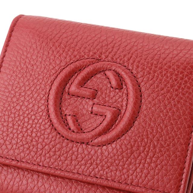 GUCCI グッチ SOHO コンパクトl三つ折り財布 598207 新品 ギフト