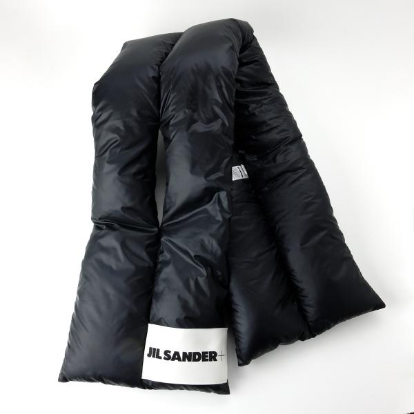 【国内発送】JIL SANDER ダウンマフラー ブラック J40TE0116 国内発送】JIL SANDER ダウンマフラー ブラック J40TE0116