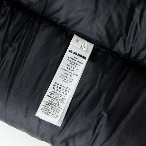 【国内発送】JIL SANDER ダウンマフラー ブラック J40TE0116 JILSANDER ジルサンダー ダウンマフラー ブラック J40TE0116