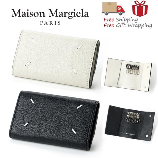 MAISON MARGIELA 6連 キーケース S55UA0026 新品・本物保証 ギフト プレゼント 無料ギフトラッピング対応可！