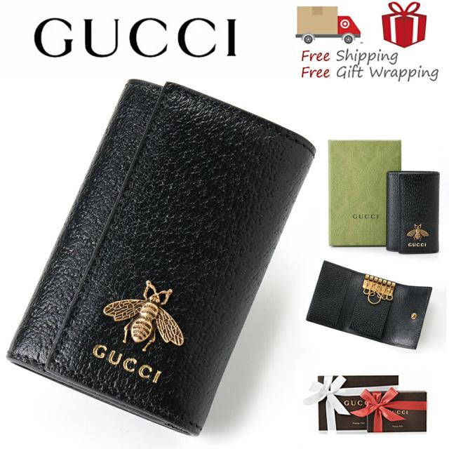 【送料無料】 GUCCI キーケース. 523683 アニマリエ 6連キーケース 新品 ギフト プレゼント プレゼント ギフト 贈り物 無料 ラッピング 包装