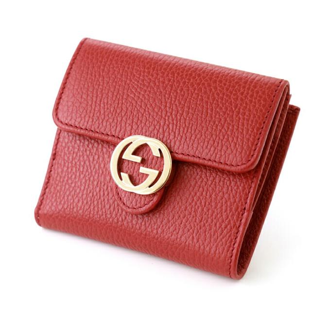 送料無料！早い者勝ち！】 GUCCI（グッチ）2つ折財布 GGインター 