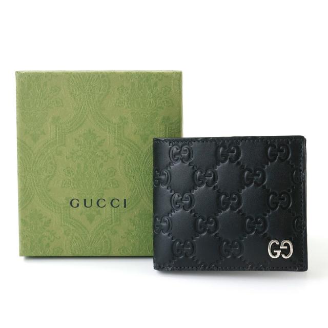 GUCCI グッチ 財布 シグネチャーウォレット 二つ折り財布 473916 新品