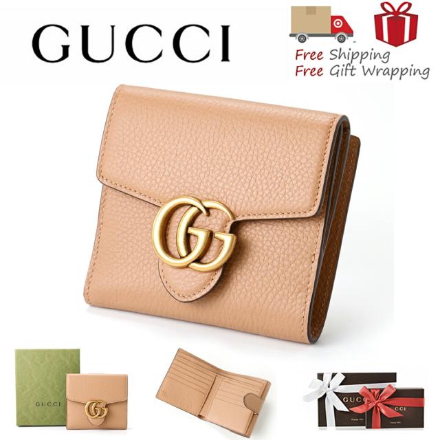 【送料無料】 GUCCI グッチ 財布 GGマーモント 二つ折り財布 782749 新品 ギフト プレゼント プレゼント ギフト 贈り物 無料 ラッピング 包装
