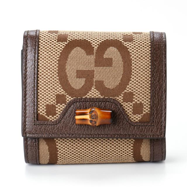 GUCCI グッチ 財布 658635 ジャンボGG 二つ折り ミニ財布 新品 ギフト