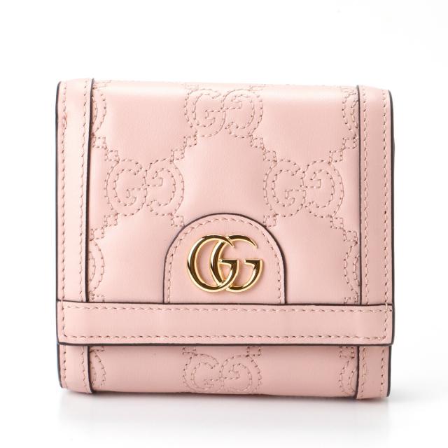 GUCCI グッチ 723799 マトラッセ 二つ折り ミニ財布 新品 ギフト プレゼント 贈り物 無料 ラッピング 包装_2