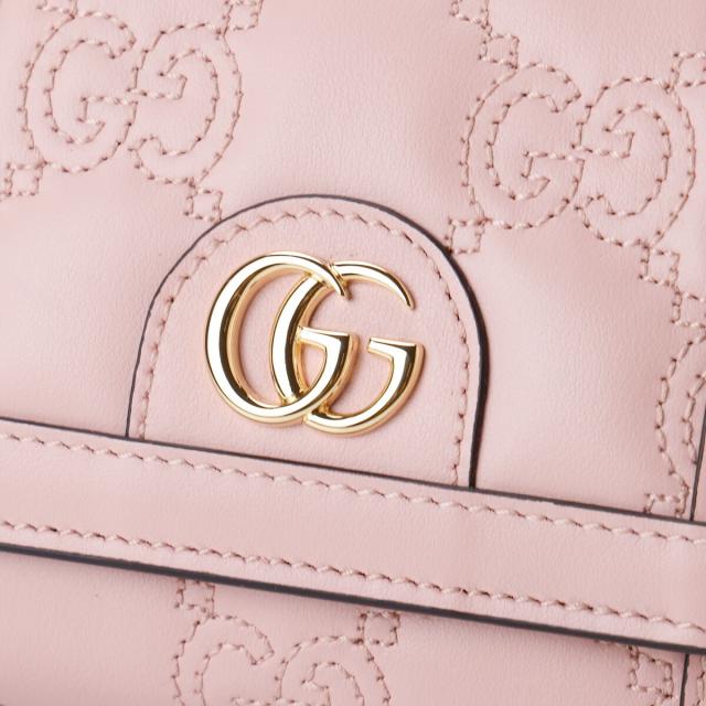 GUCCI グッチ 723799 マトラッセ 二つ折り ミニ財布 新品 ギフト プレゼント 贈り物 無料 ラッピング 包装_5
