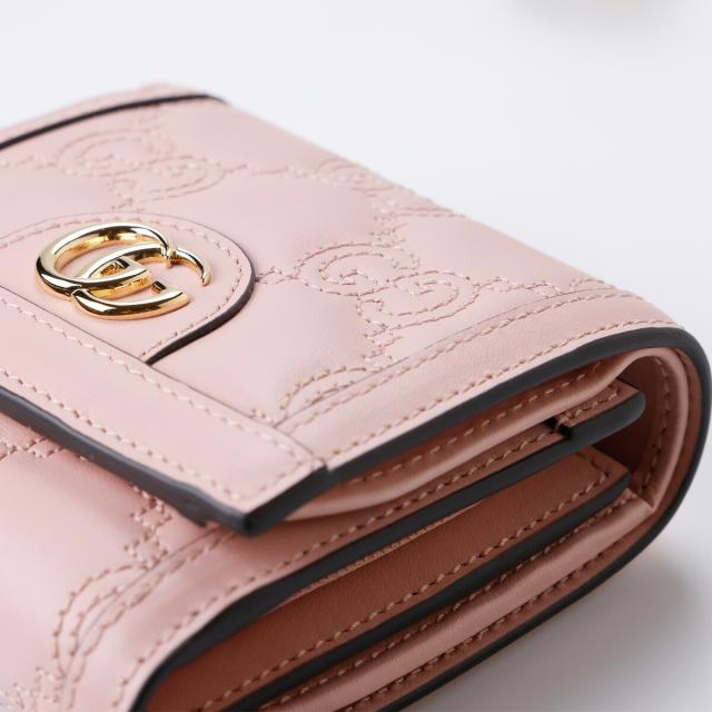 GUCCI グッチ 723799 マトラッセ 二つ折り ミニ財布 新品 ギフト プレゼント 贈り物 無料 ラッピング 包装_6