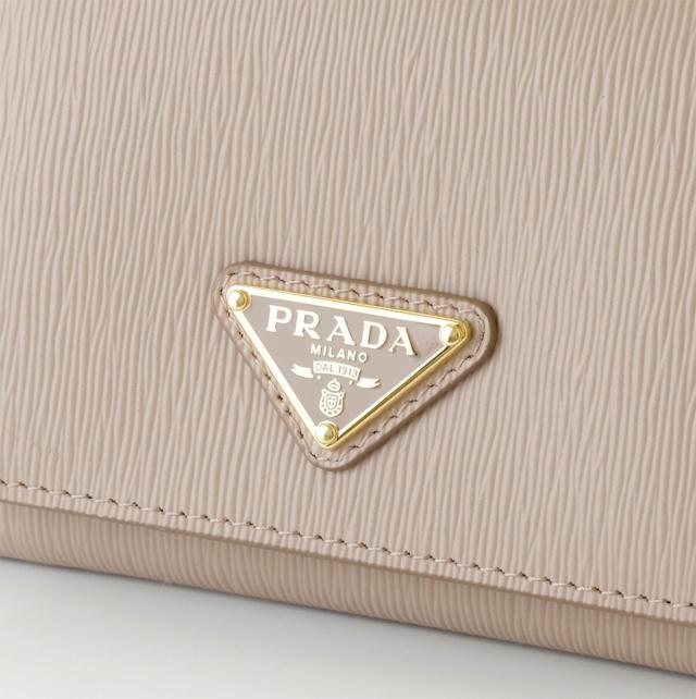【送料無料・アウトレット】 PRADA プラダ 財布 1MH176 CIPRIA NERO 3つ折り財布 ロゴ 新品 ギフト プレゼント プレゼント ギフト 贈り物 無料 ラッピング 包装_5