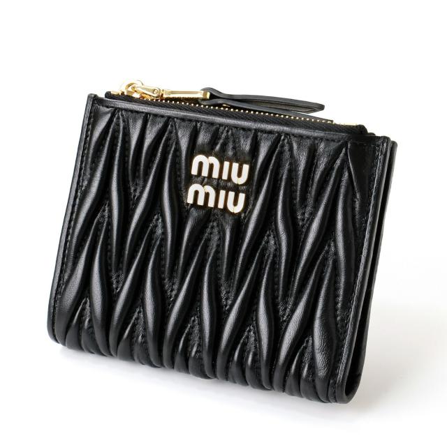 【送料無料・アウトレット】 MIUMIU ミュウミュウ 財布 5ML024 2つ折り財布 新品 プレゼント ギフト 贈り物 無料 ラッピング 包装_4