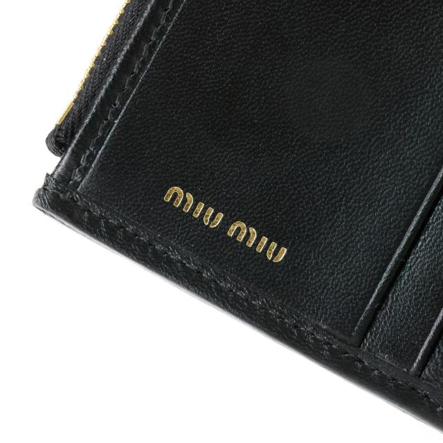 【送料無料・アウトレット】 MIUMIU ミュウミュウ 財布 5ML024 2つ折り財布 新品 プレゼント ギフト 贈り物 無料 ラッピング 包装_11