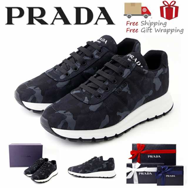 PRADA プラダ スニーカー 4E3476 7 7.5 26cm 26.5cm ギフト プレゼント