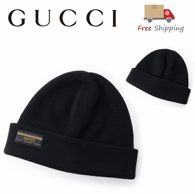 【国内発送】GUCCI 652656 ロゴ付 ウールニット キャップ 送料無料】GUCCI グッチ キャップ 652656 ロゴ付 ウール ニット