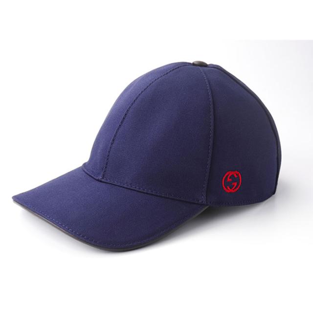 GUCCI グッチ シンプル キャップ 353505 387554 帽子 グレー ネイビー