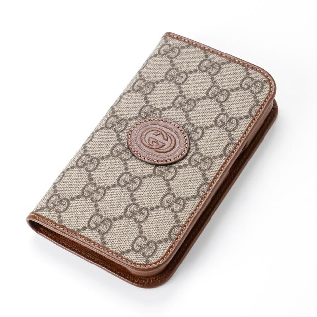 【専用】GUCCI　グッチ iPhone15 手帳型ケース iphone ケース 手帳 型 ハイ ブランド Iphone16/15 スマホケース