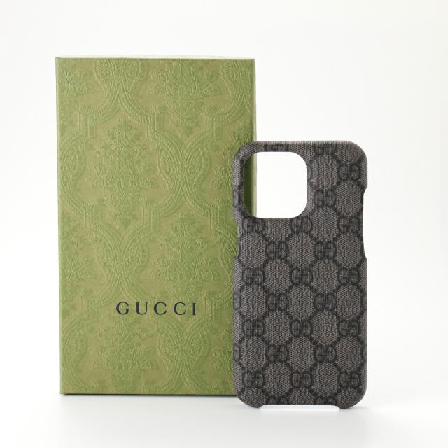 【国内発送】GUCCI グッチ iPhone15 15Pro 15Pro Max ギフト包装 オフィディア〕iPhone 15 Pro Max ケースベージュ＆エボニー GG