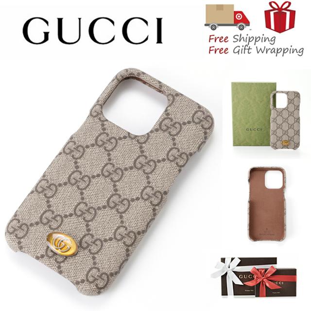 GUCCI グッチ スマホケース GGスプリーム iPhone 13 Pro ケース 701332 新品 ギフト プレゼント プレゼント ギフト 贈り物 無料 ラッピング 包装
