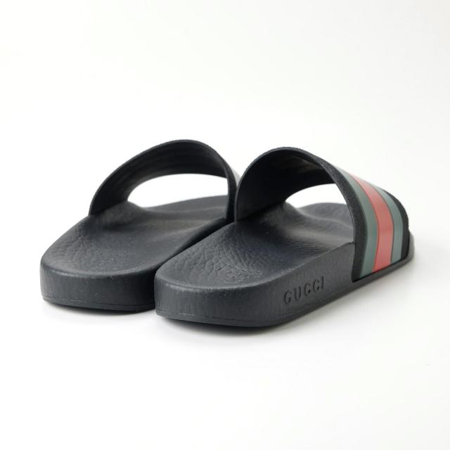 【送料無料】GUCCI グッチ サンダル　キッズ ウェブ付き ラバー サンダル 33 21cm 新品 ギフト プレゼント プレゼント ギフト 贈り物 無料 ラッピング 包装_6
