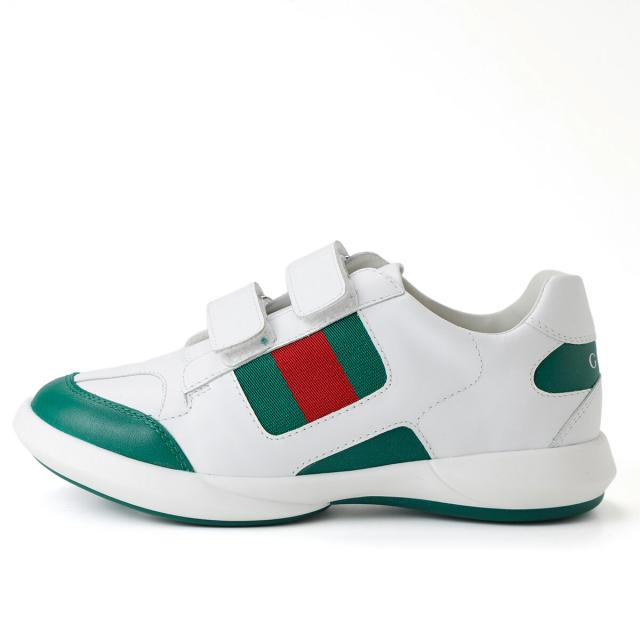 【送料無料】GUCCI グッチ キッズ ウェブ スニーカー 772406 29 18.6cm 新品 ギフト プレゼント プレゼント ギフト 贈り物 無料 ラッピング 包装_4
