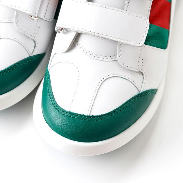 【送料無料】GUCCI グッチ キッズ ウェブ スニーカー 772406 29 18.6cm 新品 ギフト プレゼント プレゼント ギフト 贈り物 無料 ラッピング 包装_9