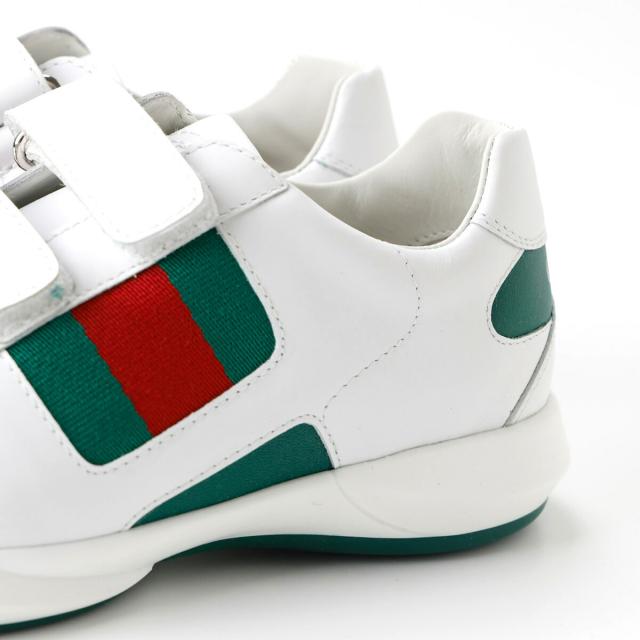 【送料無料】GUCCI グッチ キッズ ウェブ スニーカー 772406 29 18.6cm 新品 ギフト プレゼント プレゼント ギフト 贈り物 無料 ラッピング 包装_10