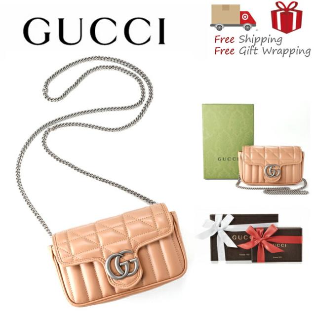 GUCCI グッチ GGマーモント チェーンミニショルダー 476433   新品