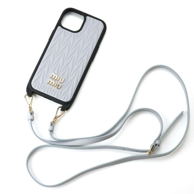 MIUMIU ミュウミュウ スマホケース  iPhone 15 15Pro ケース 5ZH184 5ZH185 新品ギフト ラッピング プレゼント ギフト 贈り物 無料 ラッピング 包装_2