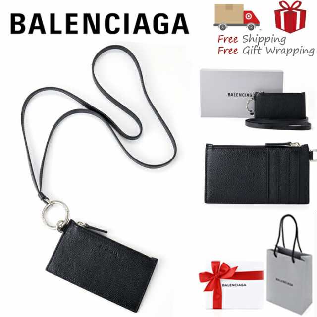 【送料無料】BALENCIAGA バレンシアガ カード コインケース 610832 新品 ギフト プレゼン 贈り物 無料 ラッピング 包装