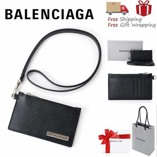 【送料無料】BALENCIAGA バレンシアガ カード コインケース 671719 新品 ギフト プレゼン 贈り物 無料 ラッピング 包装