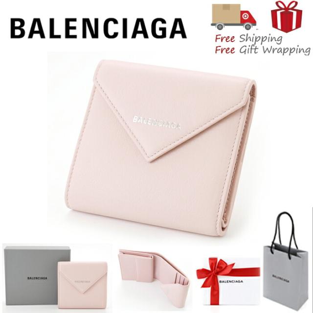 【送料無料】BALENCIAGA バレンシアガ　 財布２つ折り財布 637450  新品 ギフト プレゼン 贈り物 無料 ラッピング 包装