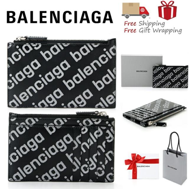 【送料無料】BALENCIAGA バレンシアガ カード ケース ミニ財布 640535  新品 ギフト プレゼン 贈り物 無料 ラッピング 包装