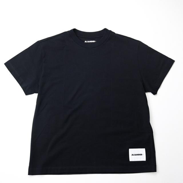 【送料無料】JILSANDER ジルサンダー 裾ロゴ Tシャツ 3枚セット J40GC0001 ブラック 新品ギフト ラッピング プレゼント プレゼント ギフト 贈り物 無料 ラッピング 包装_1