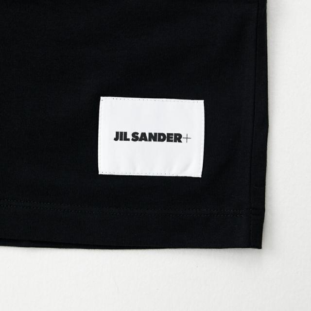 【送料無料】JILSANDER ジルサンダー 裾ロゴ Tシャツ 3枚セット J40GC0001 ブラック 新品ギフト ラッピング プレゼント プレゼント ギフト 贈り物 無料 ラッピング 包装_4