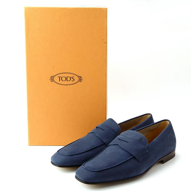 TODS トッズ 靴 スウェード ローファー モカシン 新品 ギフト
