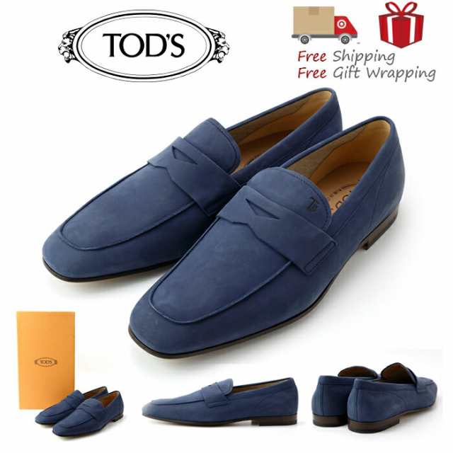 TODS トッズ 靴 スウェード ローファー モカシン 新品 ギフト プレゼント プレゼント ギフト 贈り物 無料 ラッピング 包装