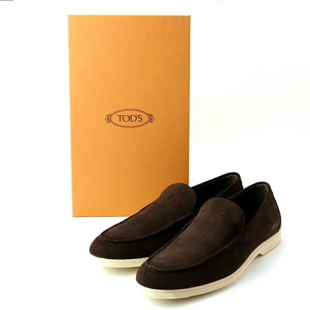 TODS トッズ 靴 スウェード ローファー モカシン 新品 ギフト プレゼント プレゼント ギフト 贈り物 無料 ラッピング 包装_1