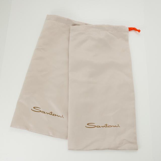 【送料無料】SANTONI サントーニ  シューズ  ブラック ビジネスシューズ 8 新品 ギフト プレゼント プレゼント ギフト 贈り物 無料 ラッピング 包装の通販は