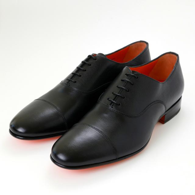 【送料無料】SANTONI サントーニ  シューズ  ブラック ビジネスシューズ 8 新品 ギフト プレゼント プレゼント ギフト 贈り物 無料 ラッピング 包装の通販は
